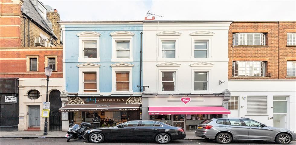 			Studio Apartment, 1 bath, 1 reception Flat			 Abingdon Road, High Street Kensington (Gas, water and electricity